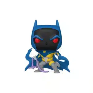 Finko knightfall batman 571. Pose de ataque con traje azul y gris