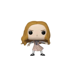Funko Megan 1902. Megan aparece con brazos abiertos, pelo rubio y vestido