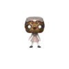 Funko megan 1903 exclusivo. La figura representa toda la esencia de la inteligencia artifial. Cara marron con circuitos y vestido blanco.
