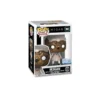 Funko megan 1903 exclusivo. La figura representa toda la esencia de la inteligencia artifial. Cara marron con circuitos y vestido blanco.