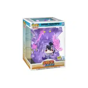 funko pop sasuke sdcc 2025 Chica recubierta de una muñeco extraño y con ojos brillantes