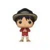 Funko Monkey D. Luffy 2052 SE de One Piece. Manos en cruz, sombrero de paja y traje rojo