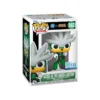 Este Funko vemos a Sonic con pelo gris y guantes blancos