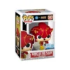 Este Funko vemos el color rojo en la cabeza y a Sonic en posición de salir a correr.