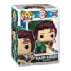 Funko Pop Tanjiro Kamado 2032 Plus Demon Slayer en caja original, vista lateral