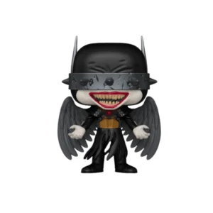 Funko batman who Laughs 572. Traje negro, alas y sonrisa diabolica