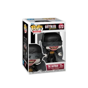 Funko batman who Laughs 572. Traje negro, alas y sonrisa diabolica