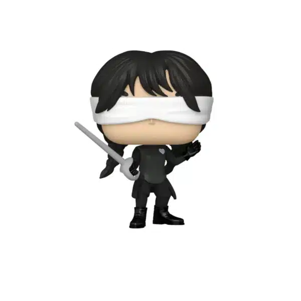 Funko wednesday Adams 1820 SE. La personaje aparece con los ojos vendados y espada en mano