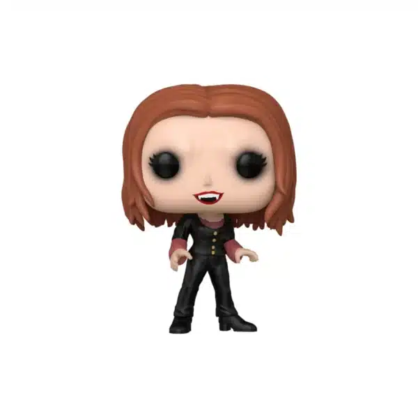 Funko Willow 1729 de la serie vampire slayer. Pose atrevida, traje y ojos negros.