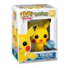 Funko Pop Pikachu 353 SE Pokémon en su caja original, vista lateral