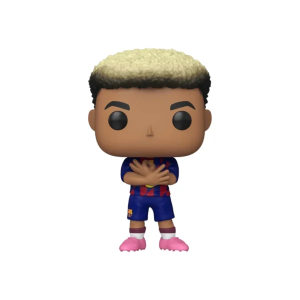 Funko de lamine yamal jugador del FC Barcelona