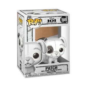 Funko Patch 1649 Disney en su caja con vista lateral de la tienda de funkos online spain dreamspo