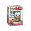 El Funko Pato Donald 1620 Disney aparece con su gorro azul, su chaqueta marinera con moño rojo y, por supuesto, esa expresión entre molesta y adorable que lo define
