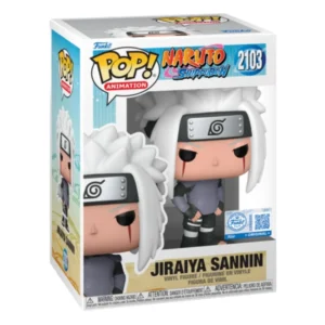 Funko Pop Jiraiya Sannin 2103 SE Naruto en su caja con vista frontal de la tienda de figuras coleccionables online spain dreamspop