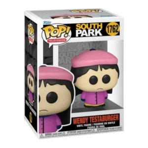 Funko Pop Wendy Testaburger 1762 South Park en su caja con vista lateral de la tienda de figuras coleccionables online spain dreampsop especializada en funko pop y youtooz