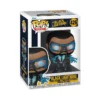 Este es el Funko Black Lightning 426, en el observamos tonalidades azules en su rostro.