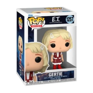Este es el Funko de Gertie 1257 y podemos observar que lleva un vestido de color rojo y negro.