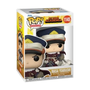 Este es el Funko de Inasa Yoarashi 1145, en esta pieza vemos que lleva una capa sobre sus hombros.