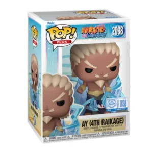 Funko Pop Ay 4th Raikage SE 2098 Naruto en su caja con vista lateral de la tienda de figuras coleccionables online spain dreamspop