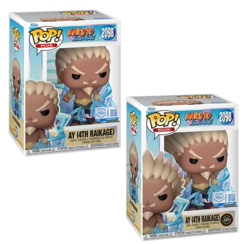 Funko Pop Bundle Ay 4TH Raikage 2098 SE Naruto en sus cajas con vista frontal de la tienda de figuras coleccionables online spain dreamspop