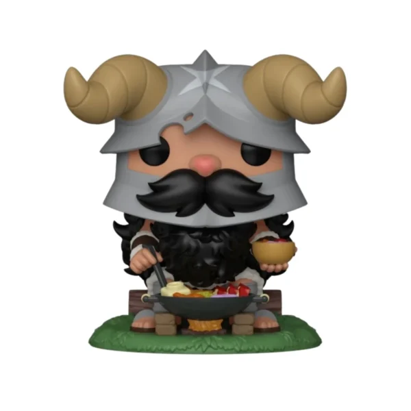 Este es el Funko Senshi 2202 de la serie Delicious in Dungeon. En esta figura destaca su gran bigote negro.