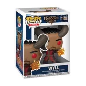 Este es el Funko Wyll 1148, en esta pieza destaca los cuernos que le salen en la cabeza.