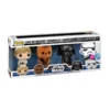 En esta imagen podemos ver el Funko 4 Pack Star Wars, destaca la presencia de 4 figuras que pertenecen a la saga.
