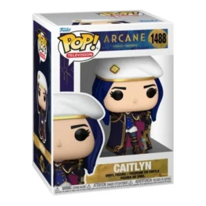 El Funko Caitlyn 1488 Arcane LOL vista frontal Tienda de Funko Online Spain.