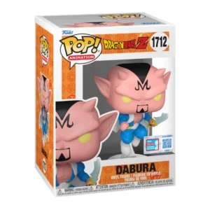 Funko Dabura 1712 que pertenece a la NYCC 2024 destaca su color rosa y la capa que tiene en sus hombros.