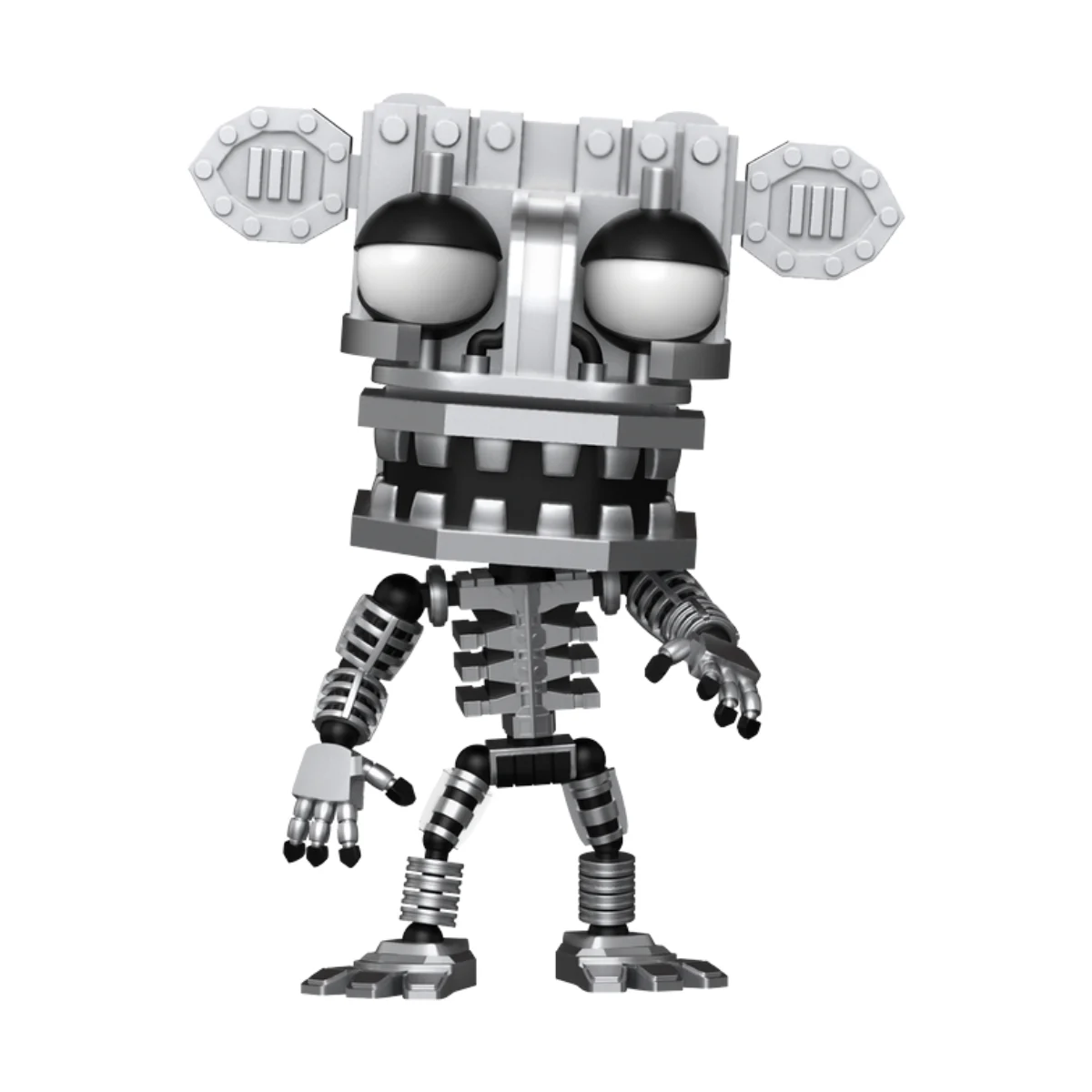 En esta imagen podemos ver el Funko Endo-02 1105 NYCC 2025 de FNAC, en la figura destaca el color metálico en todo el personaje.
