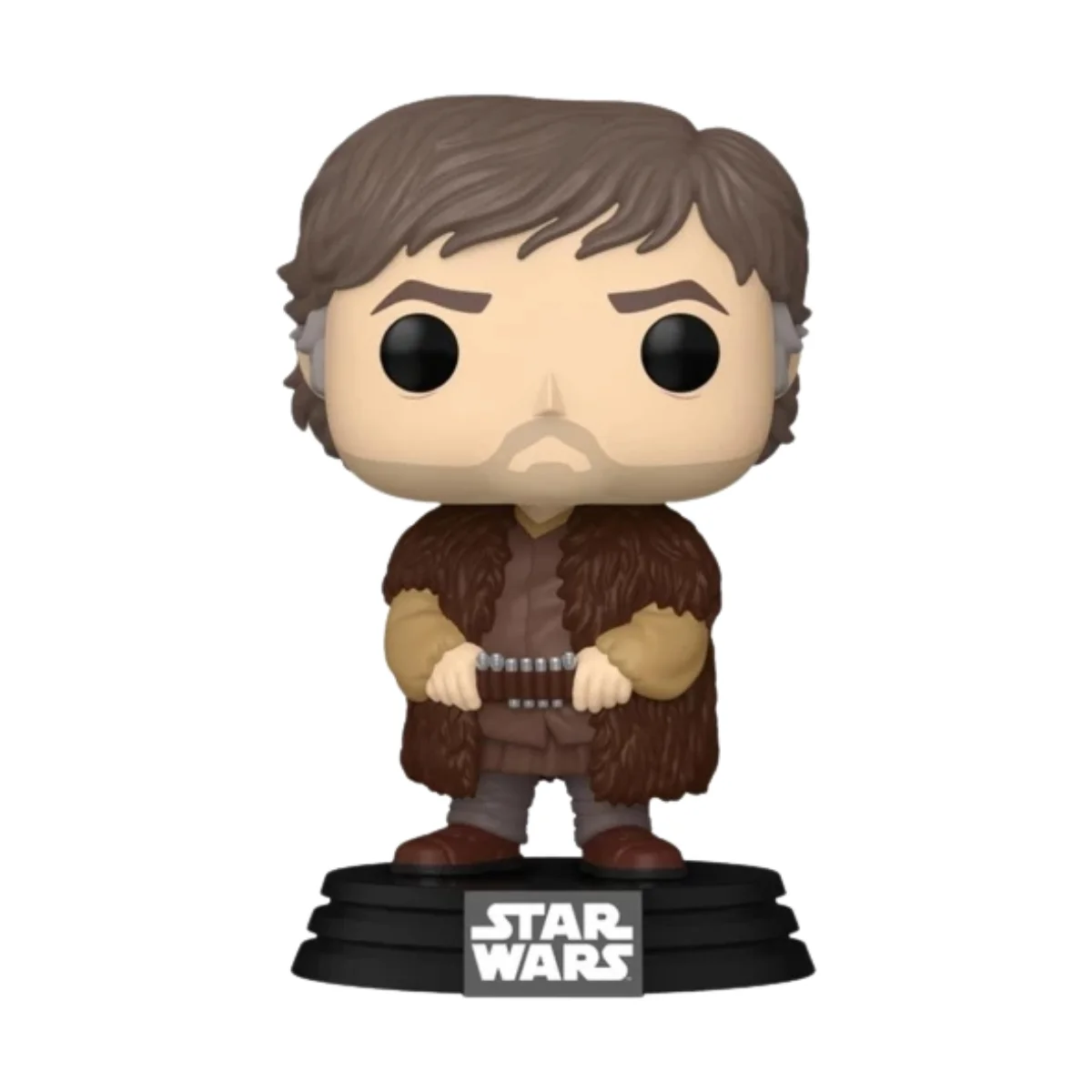 En la imagen podemos observar el Funko Jabba the Hutt, en esta pieza vemos la colocación de sus manos sobre su cinturón.