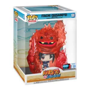 En esta imagen podemos ver el Funko Moment Itachi Susano'o 1880 NYCC 2025, en esta figura destaca como envuelve Susano'o a Itachi.
