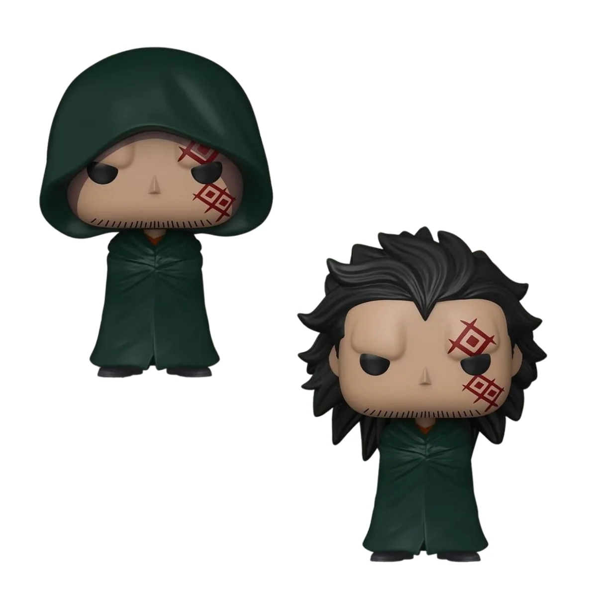En esta imagen podemos ver el Funko Monkey D Dragon 2206 Bundle. En esta pieza destaca la capa negra que llevan.