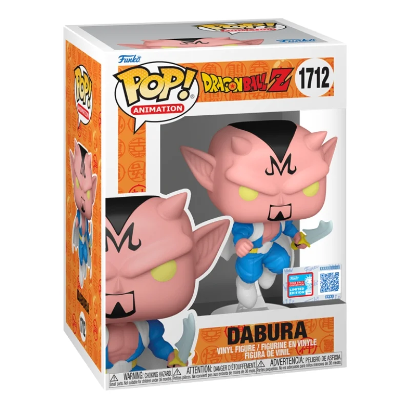 Funko Pop Dabura 1712 NYCC 2024 Dragon Ball en su caja con vista lateral de la tienda de figuras coleccionables online spain dreamspop