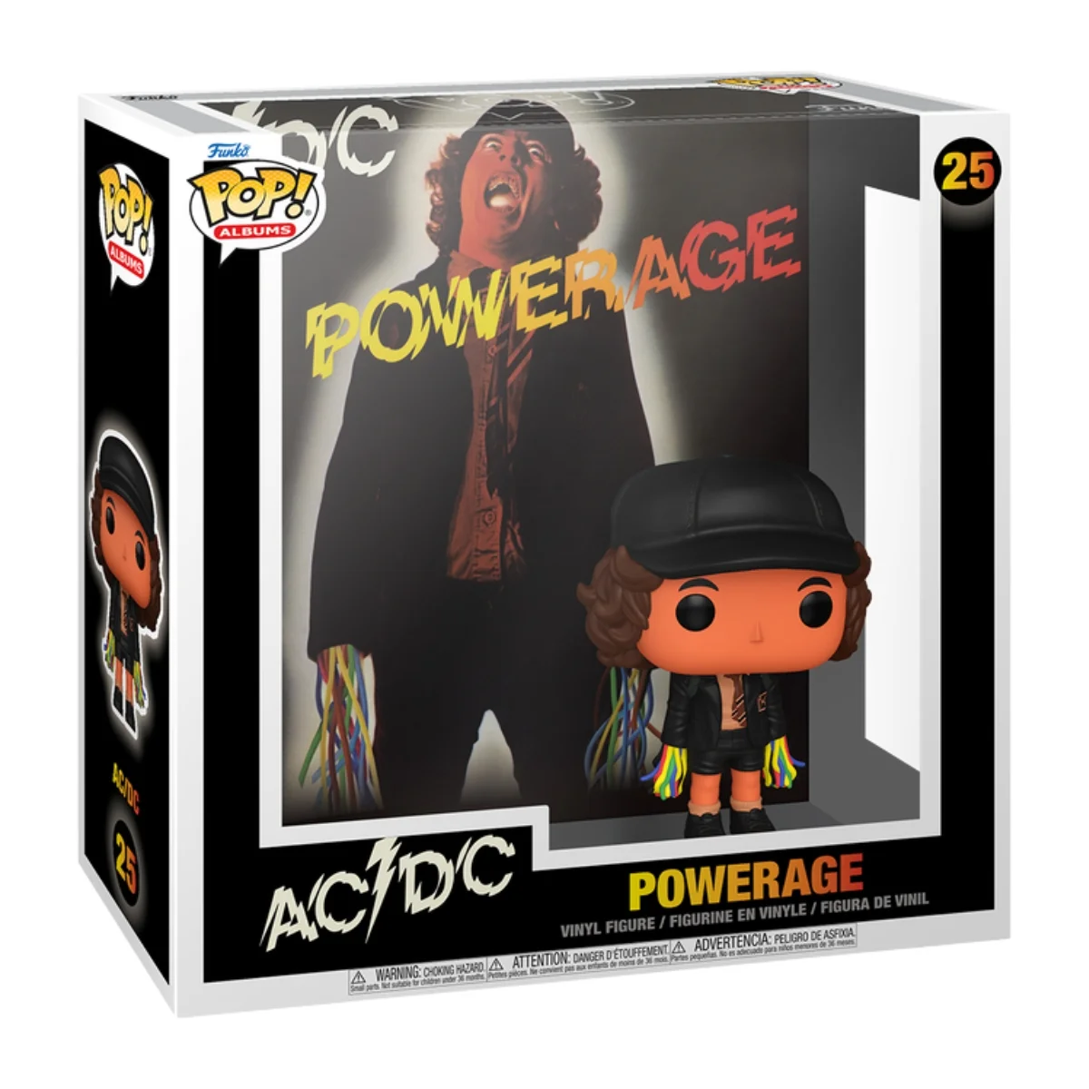 El Funko Powerage 25 AC/DC Album vista frontal Tienda de Funko Online Spain.