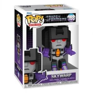 El Funko Skywarp 168 Transformers vista frontal Tienda de Funko Online Spain.
