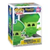 El Funko SpongeBob as the Flying Dutchman destaca por su color verde translúcido, los ojos luminosos y su expresión traviesa