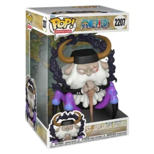 El Funko St. Jaygarcia Saturn 2207 One Piece vista frontal Tienda de Funko Online Spain.