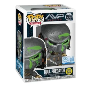 Funko Bull Predator 1999 SE GITD Aliens VS Predator en vista frontal Tienda de Funko Online Spain.