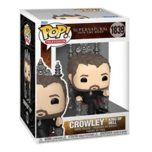 Funko Crowley King of Hell 1839 Premium Supernatural en su caja con vista frontal en la Tienda de Funko Online Spain.