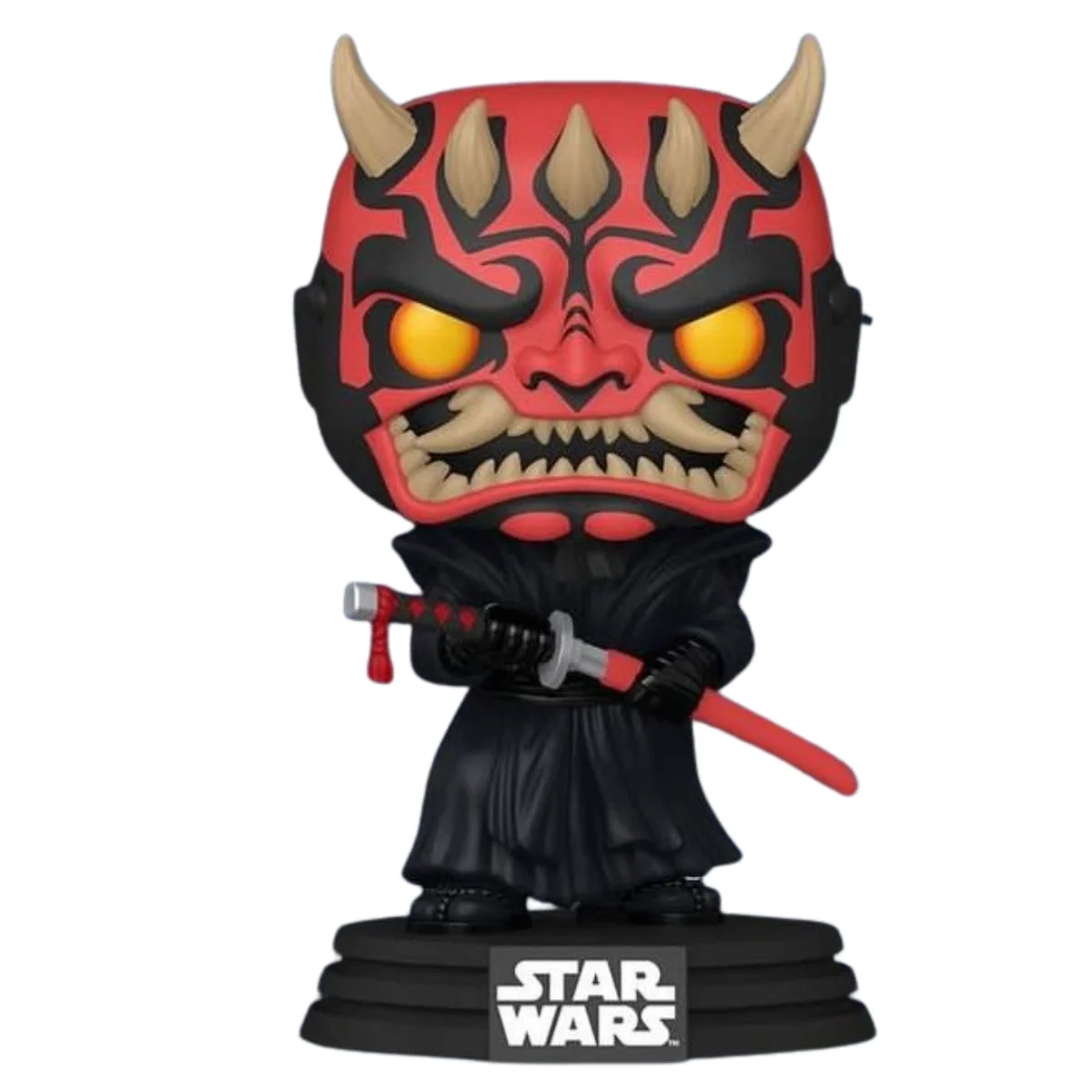 El Funko Darth Maul 813 Star Wars vista lateral Tienda de Funko Online Spain.