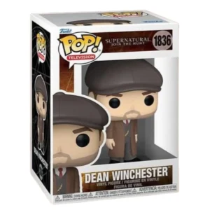 Funko Dean Winchester 1836 Supernatural en caja con vista lateral Tienda de Funko Online Spain Dreamspop