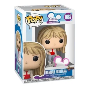 Funko Hannah Montana 1687 Disney Channel Hannah Montana en su caja con vista frontal Tienda de Funko Online Spain.
