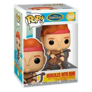 El Funko Hercules with Bow 1666 Disney vista frontal Tienda de Funko Online Spain.