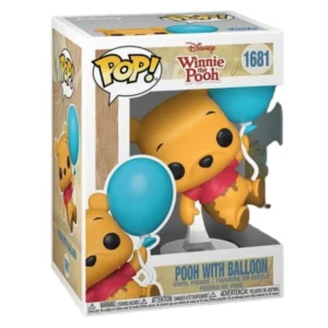 El Funko Pooh with Balloon 1681 Disney vista frontal Tienda de Funko Online Spain.