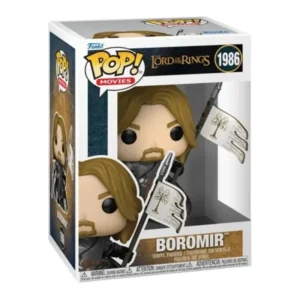 Funko Pop Boromir 1986 The Lord Of The Rings en su caja con vista lateral de la tienda de figuras coleccionables online spain dreampsop especializada en funko pop y youtooz