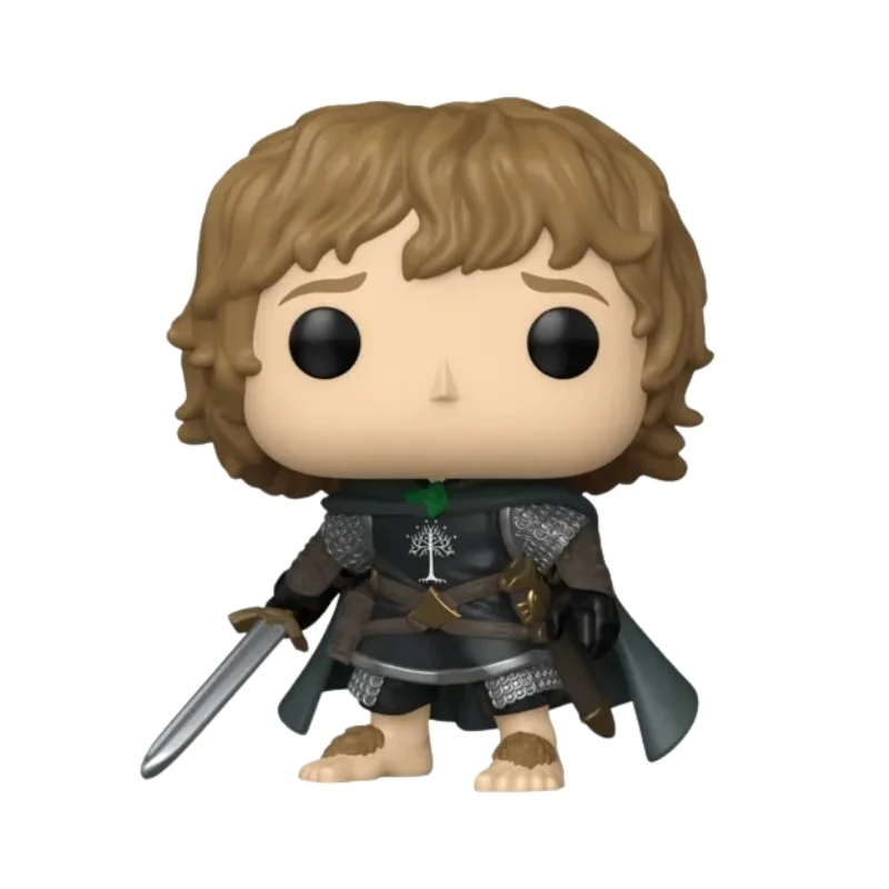 Funko Pop Peregrin Took 1985 The Lord Of The Rings fuera de su caja con vista frontal de la tienda de figuras coleccionables online spain dreampop especializada en funkos y youtooz