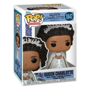El Funko Queen Charlotte 1847 Bridgerton vista frontal Tienda de Funko Online Spain.