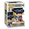 Funko Sabo 2108 One Piece en caja original, vista lateral