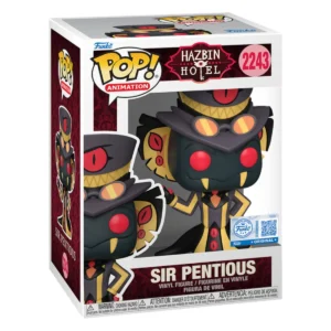El Funko Sir Pentious 2243 SE Hazbin Hotel vista frontal Tienda de Funko Online Spain.